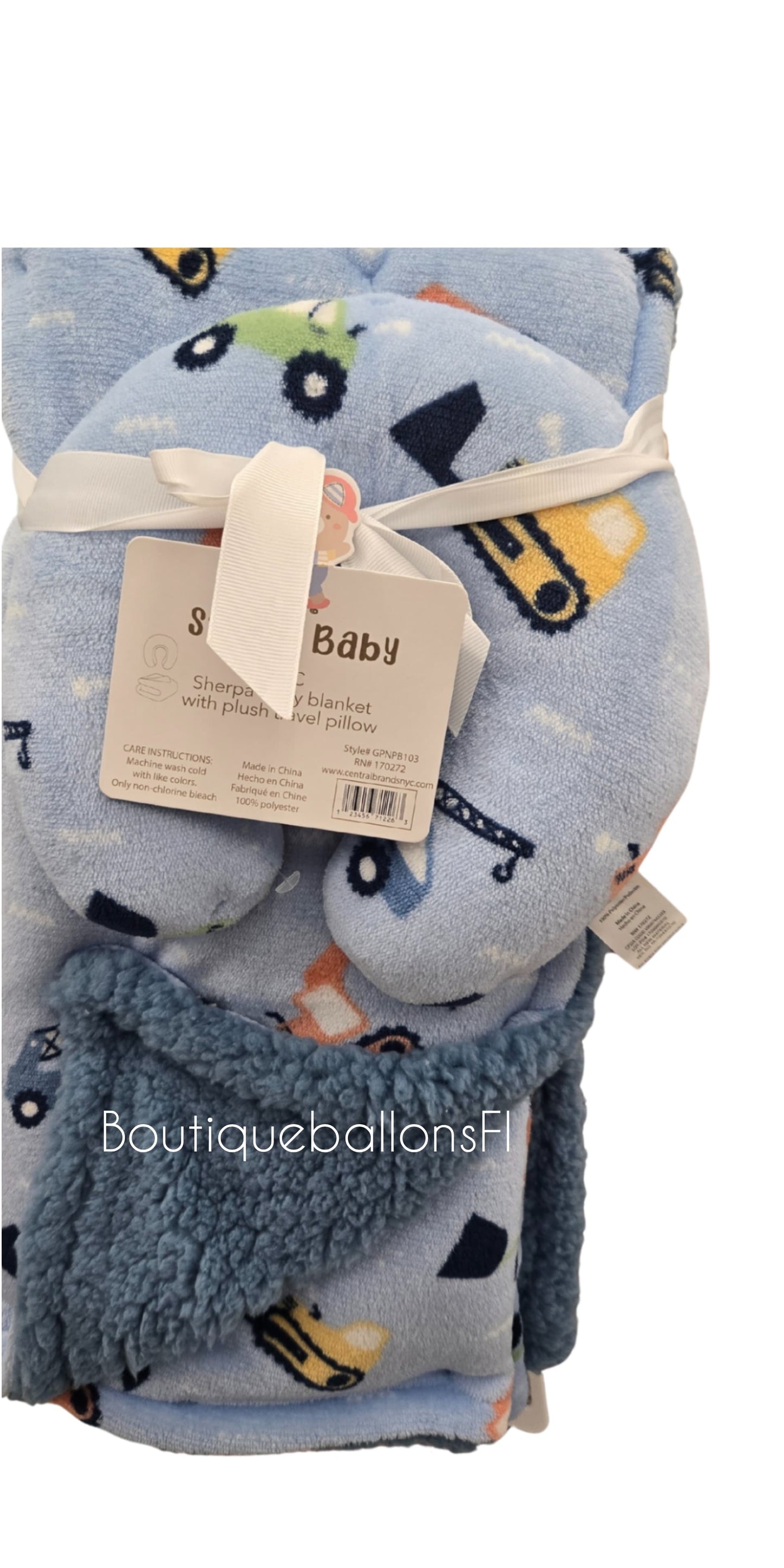 Mantas de acompañamiento con peluche incluido